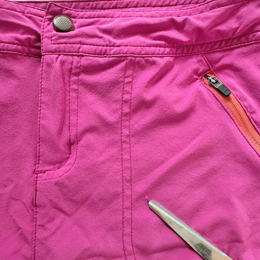 Title Nine Rogue Skort Womens 2 Pink Side Drawstrings Athletic Activewear Sporty - Picture 6 of 10